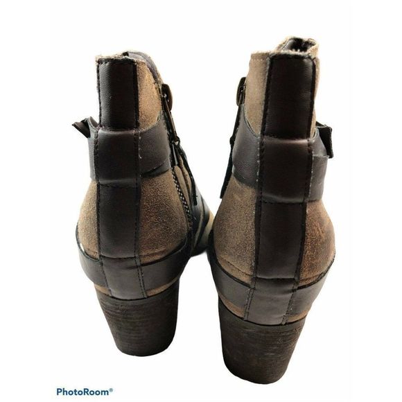 steve madden paiva brown leather western wear boot - Picture 5 of 9